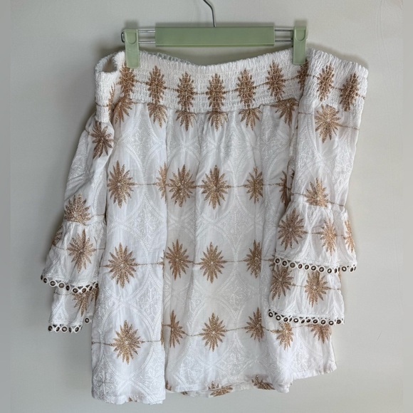 Boston Proper Tops - Boston Proper off shoulder blouse • Women’s Medium